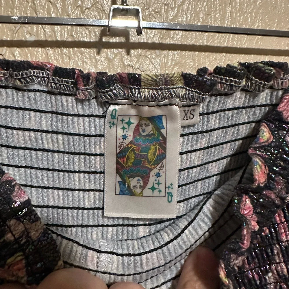 Queen of Sparkles Shorts Top Butterfly Set Size Small & XS Shimmer Shine‎